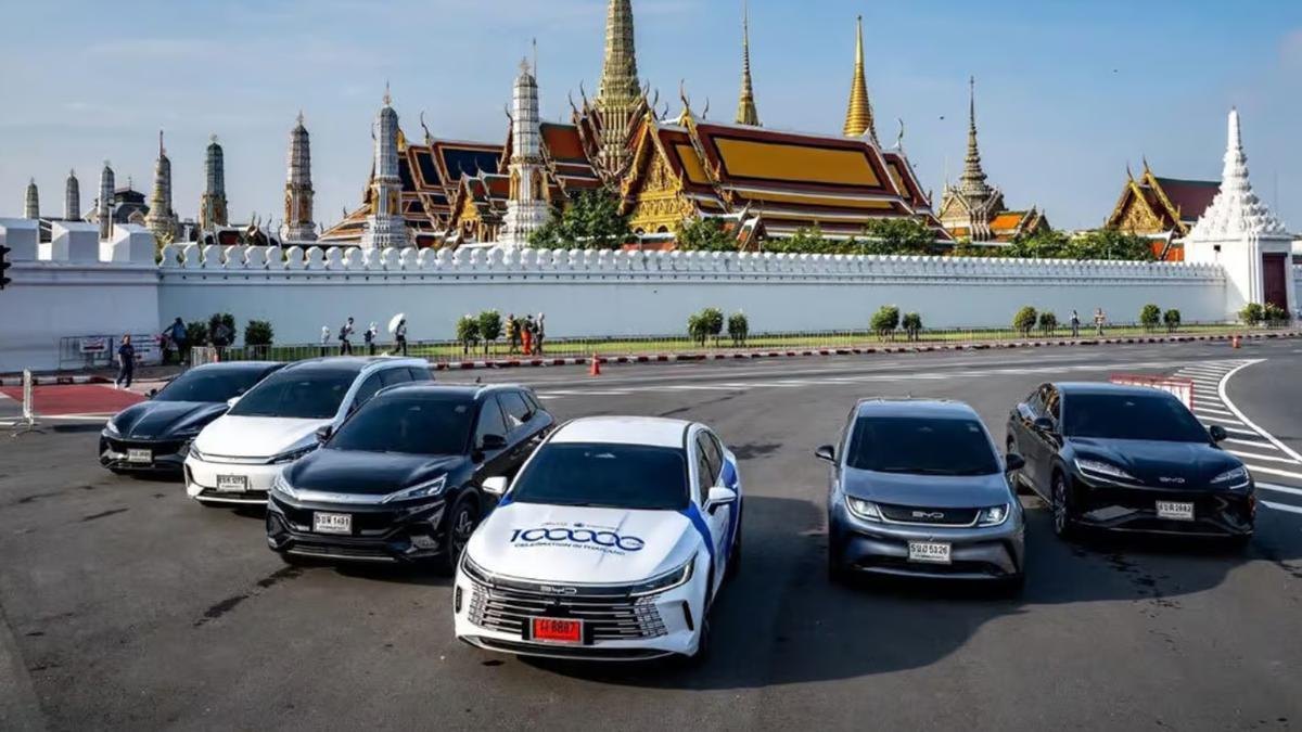 Indonesia Tertinggal Jauh, Pabrik BYD di Thailand Sudah Hasilkan 100 Ribu Mobil Listrik