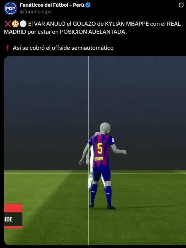 offside mbappe