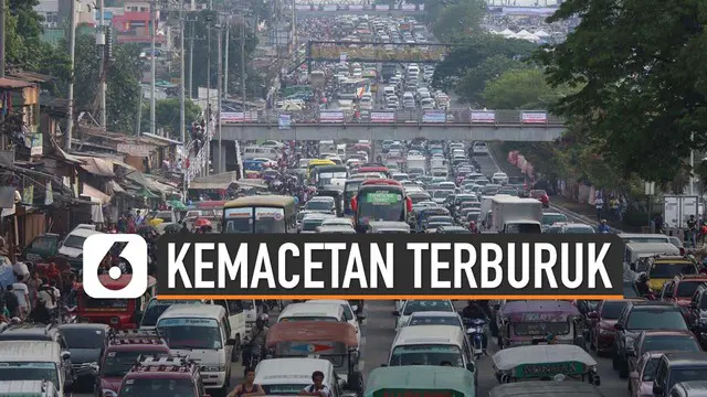 Disebutkan tingkat kemacetan di Jakarta rata-rata 53 persen.