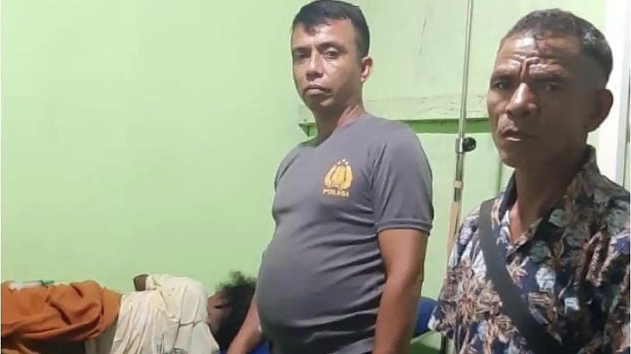Korban saat dirawat di rumah sakit