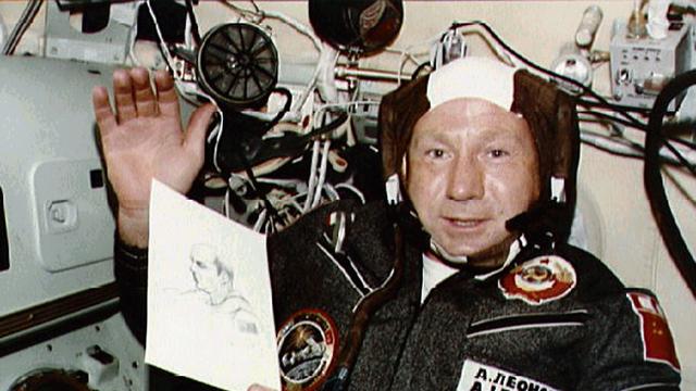 Kosmonaut Uni Soviet Alexey Leonov