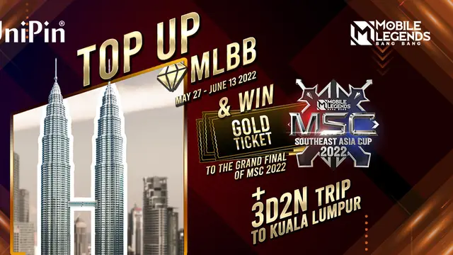 UniPin dan Moonton Games kerja sama di Turnamen Esports MSC 2022