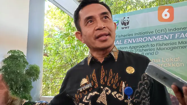 Kadis Kelautan dan Perikanan Sulsel, M. Ilyas (Liputan6.com/Fauzan)