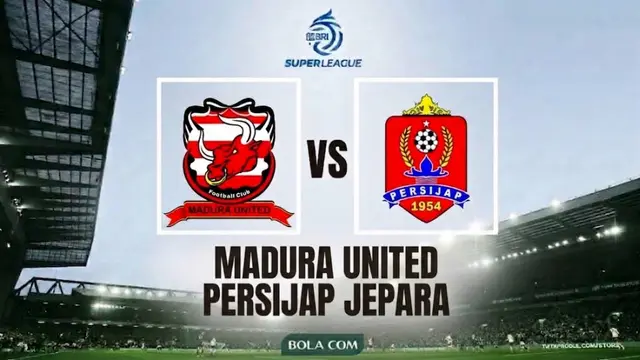 Ilustrasi Madura United Vs Persijap Jepara