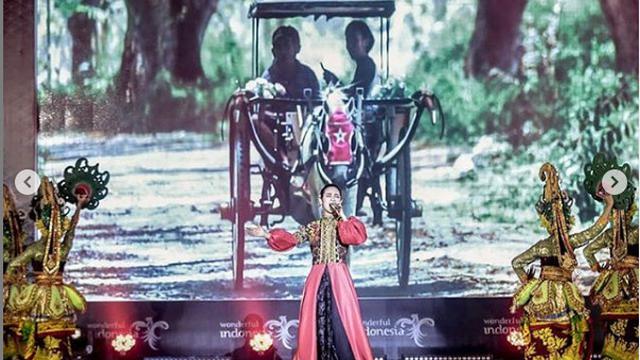 Penampilan di acara peluncuran Majestic Banyuwangi 2020.