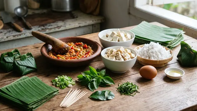 Cara Buat Bumbu Botok Tempe (Foto: Gemini AI)