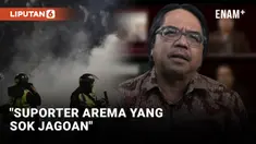 Ade Armando Sebut Arema Penyebab Kerusuhan Kanjuruhan