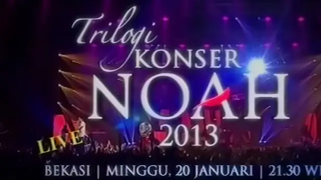 Seru.. Konser Trilogi Noah Bersatu Kita Peduli