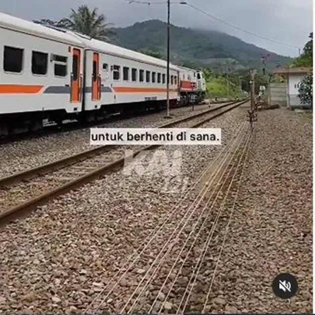 Alasan Hampir Semua Kereta Wajib Berhenti di Stasiun Cipeundeuy