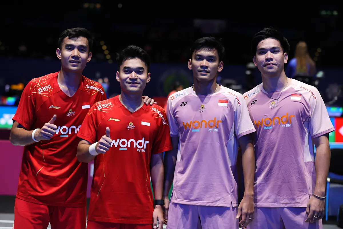 Leo/Bagas, Fikri/Daniel, All England 2025