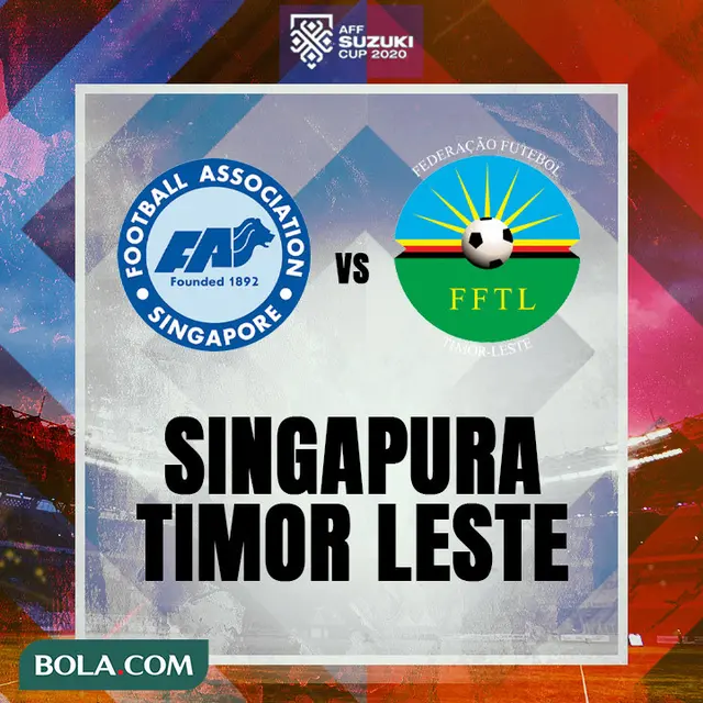 Piala AFF - Singapura Vs Timor Leste
