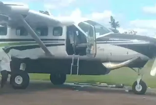 Pesawat Smart Air PK-SNR ditembaki di Boven Digoel Papua. (istimewa)