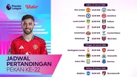 Jadwal Live Streaming Liga Inggris Pekan Ke-22, Tayang di Vidio
