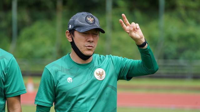 Pelatih Timnas Indonesia, Shin Tae-yong.
