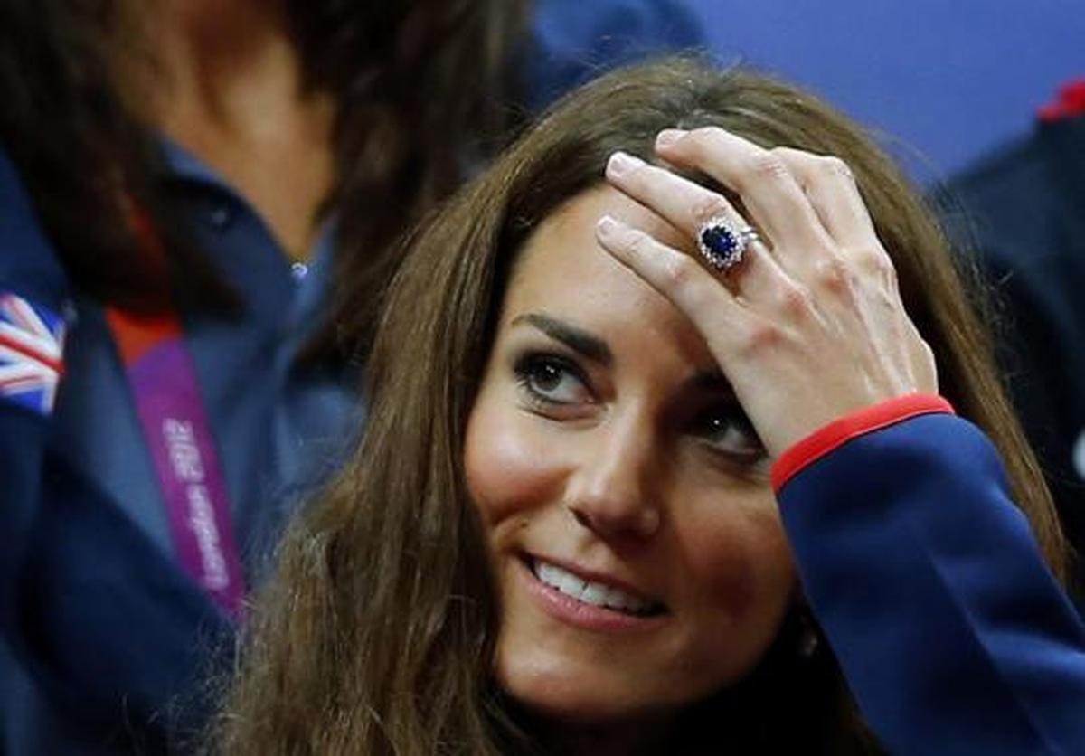Dukungan Kate Middleton untuk tim Inggris Raya
