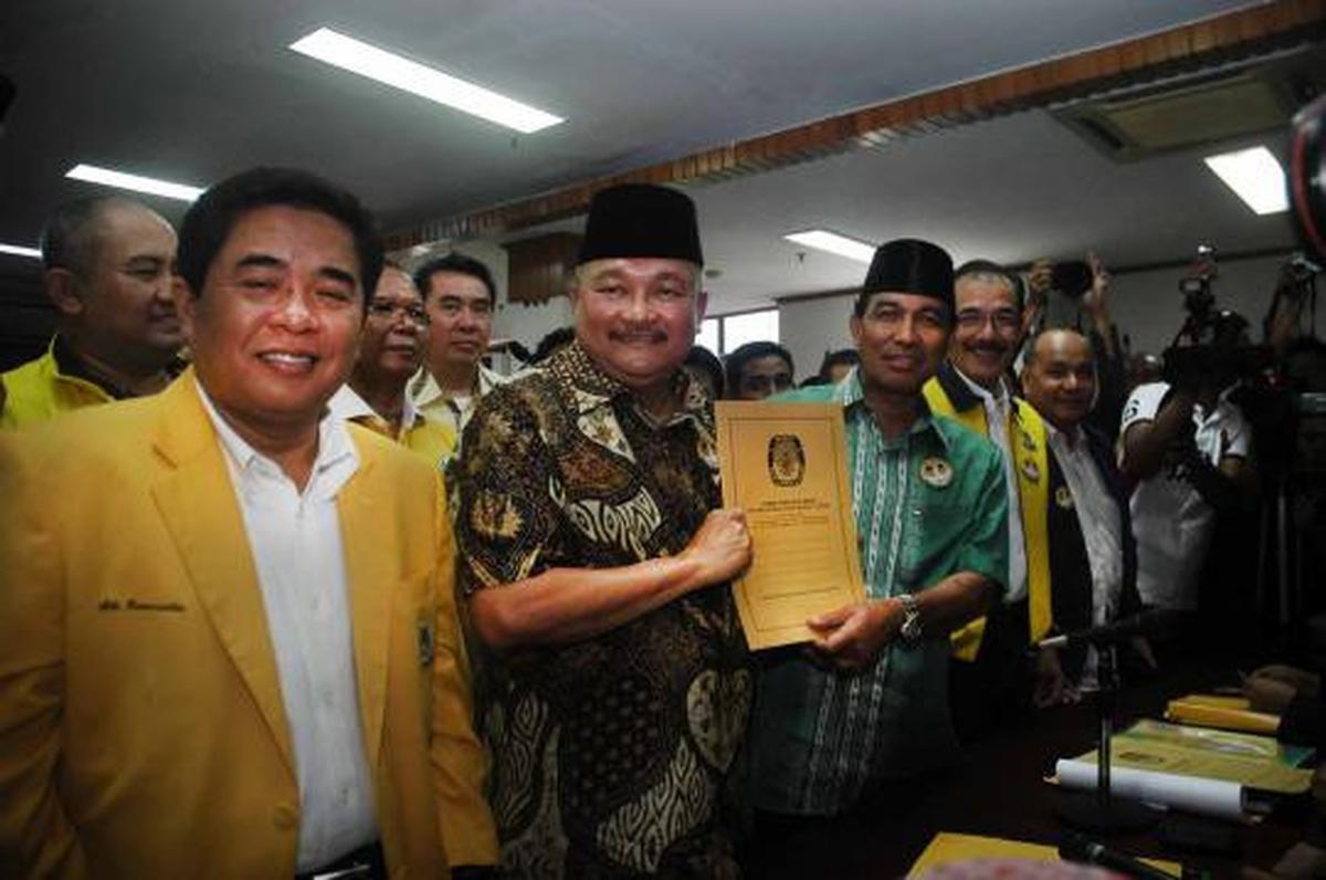 Alex dan Nono datangi KPUD Jakarta
