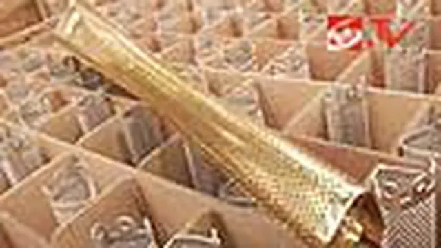 Pengerjaan 8.000 Obor Olimpiade Dikebut