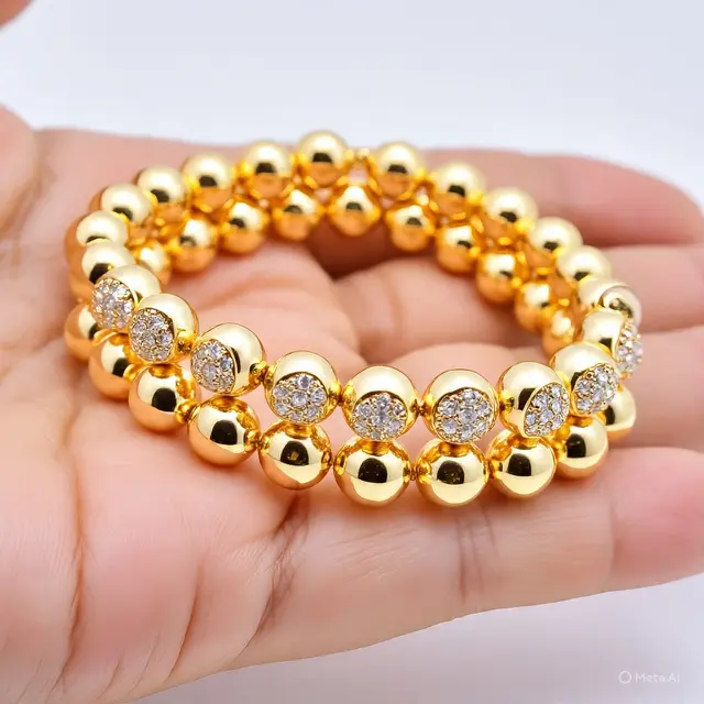 Model Gelang Emas Bola 6 Gram Terbaru