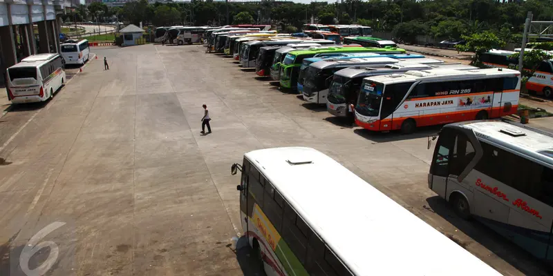 Persiapan Arus Mudik Terminal Pulo Gebang