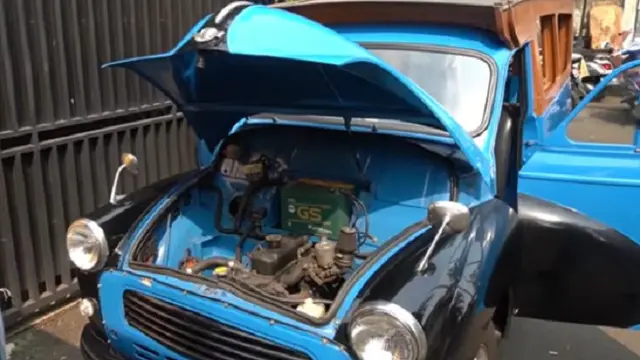 Mobil opelet Rano Karno sudah dimodifikasi jadi cantik (YouTube Gofar Hilman)