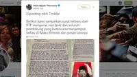 Surat Ahok Jelang Bebas: Panggil Saya BTP