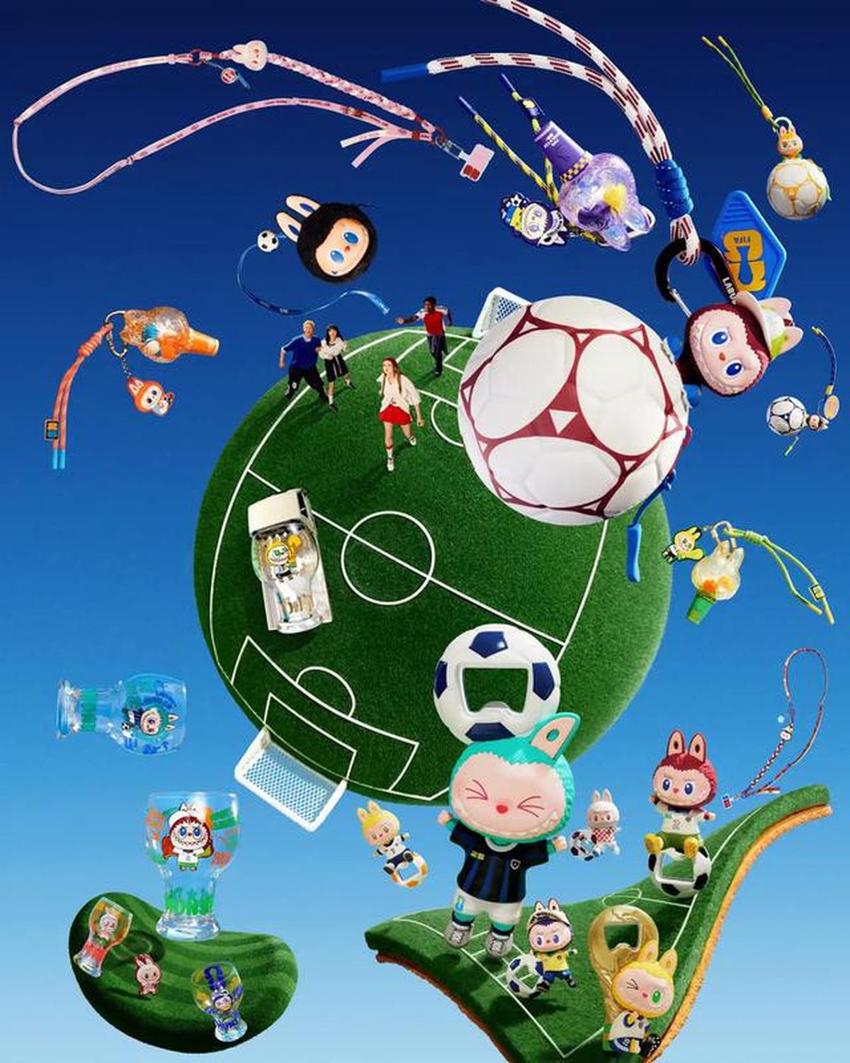 Gemasnya Labubu Edisi Piala Dunia 2026, Harganya Mulai Rp200 Ribuan