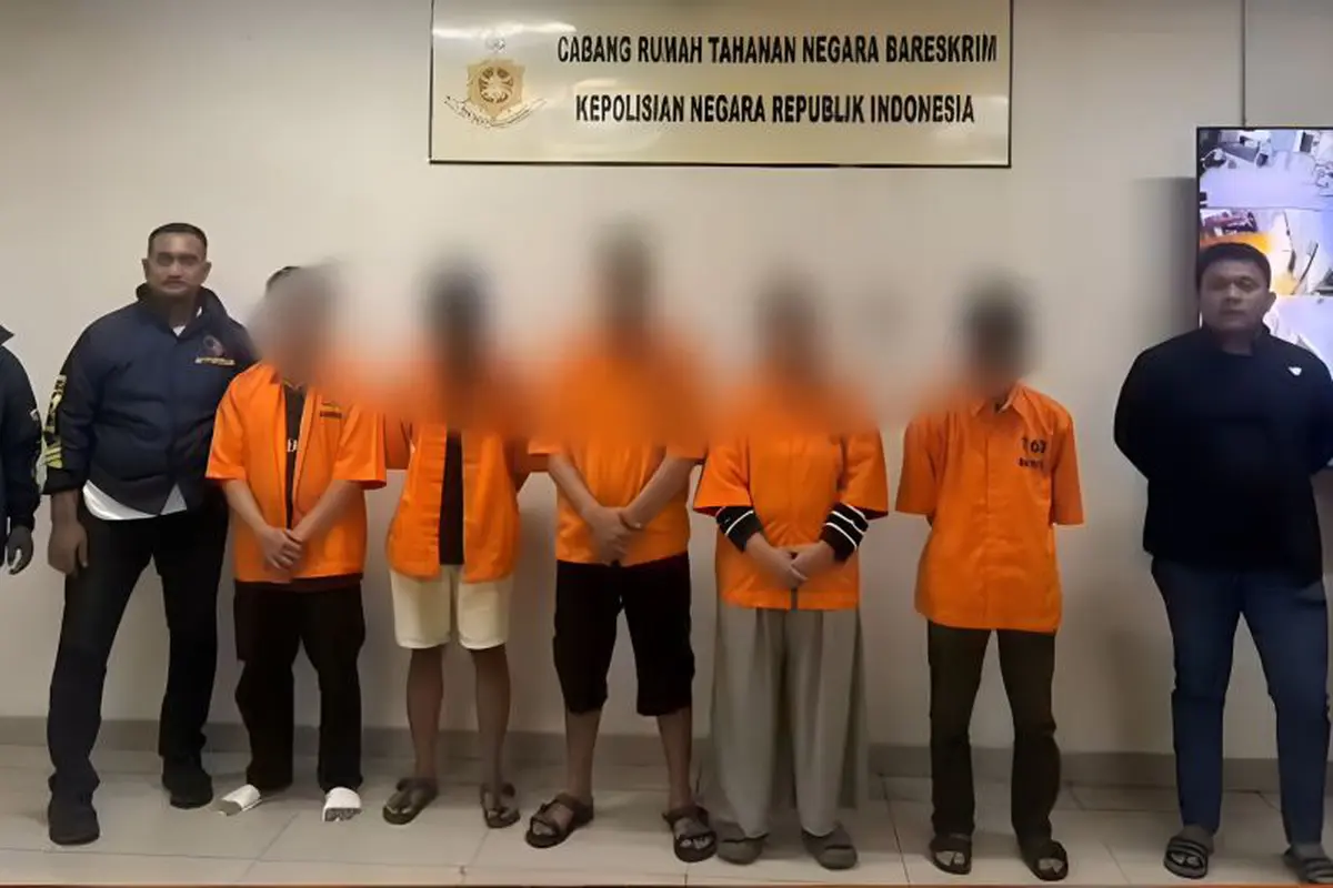 Bareskrim Polri tangkap para tersangka judi online