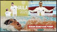 Dua Sentuhan Emas, Jason Donovan Yusuf Runtuhkan Hegemoni Singapura di Nomor Gaya Punggung Putra SEA Games