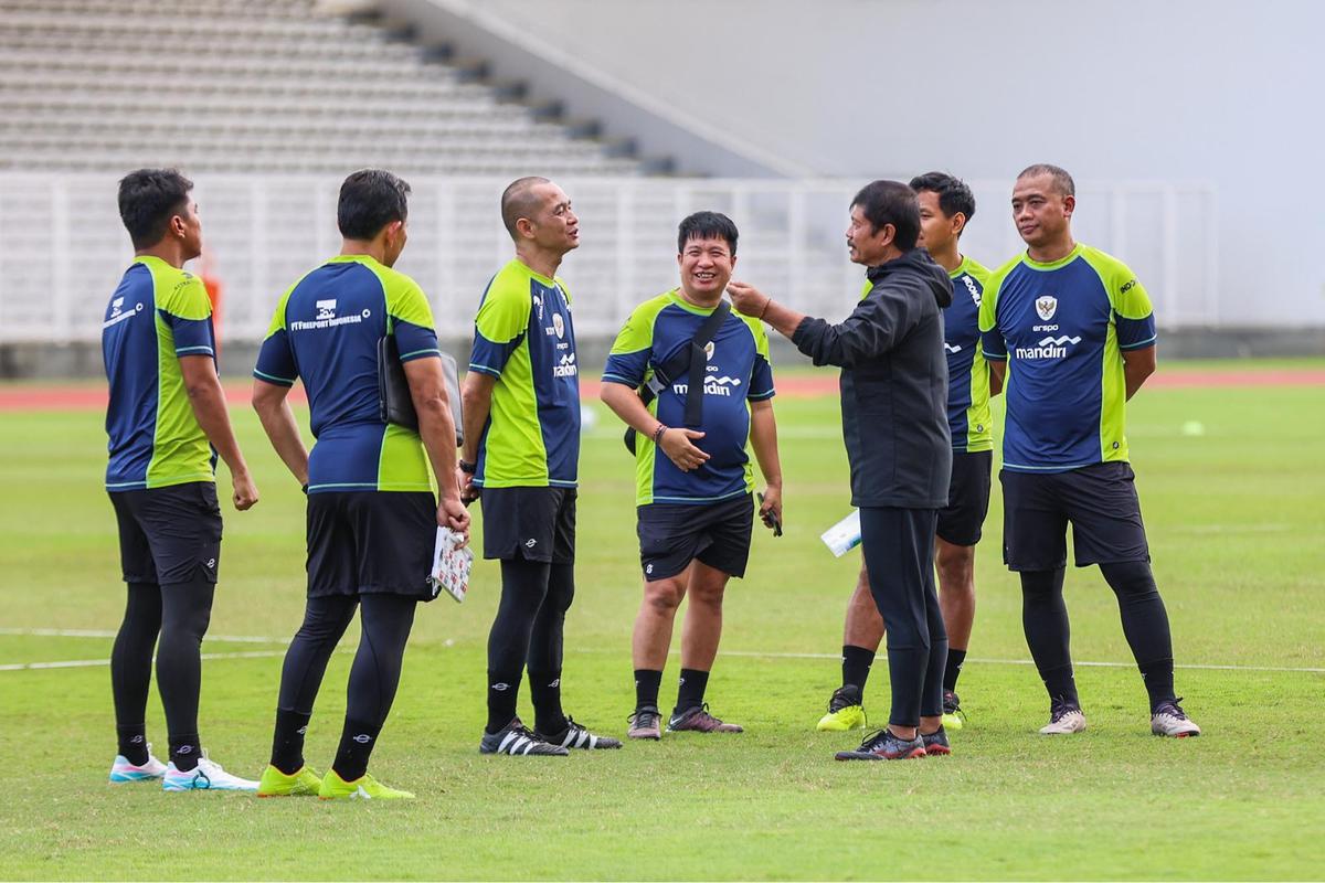 FOTO: Latihan Timnas U-20 Jellang Laga Piala Asia 2025