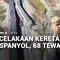 Tragedi Kereta Cepat Spanyol Tabrakan: 68 Tewas dan 80 Luka