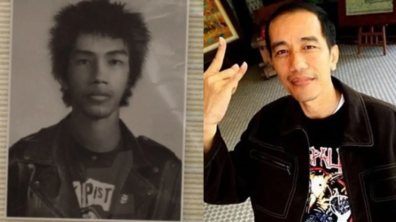 Bergaya ala Punk, Sosok Mirip Jokowi Ini Jadi Viral