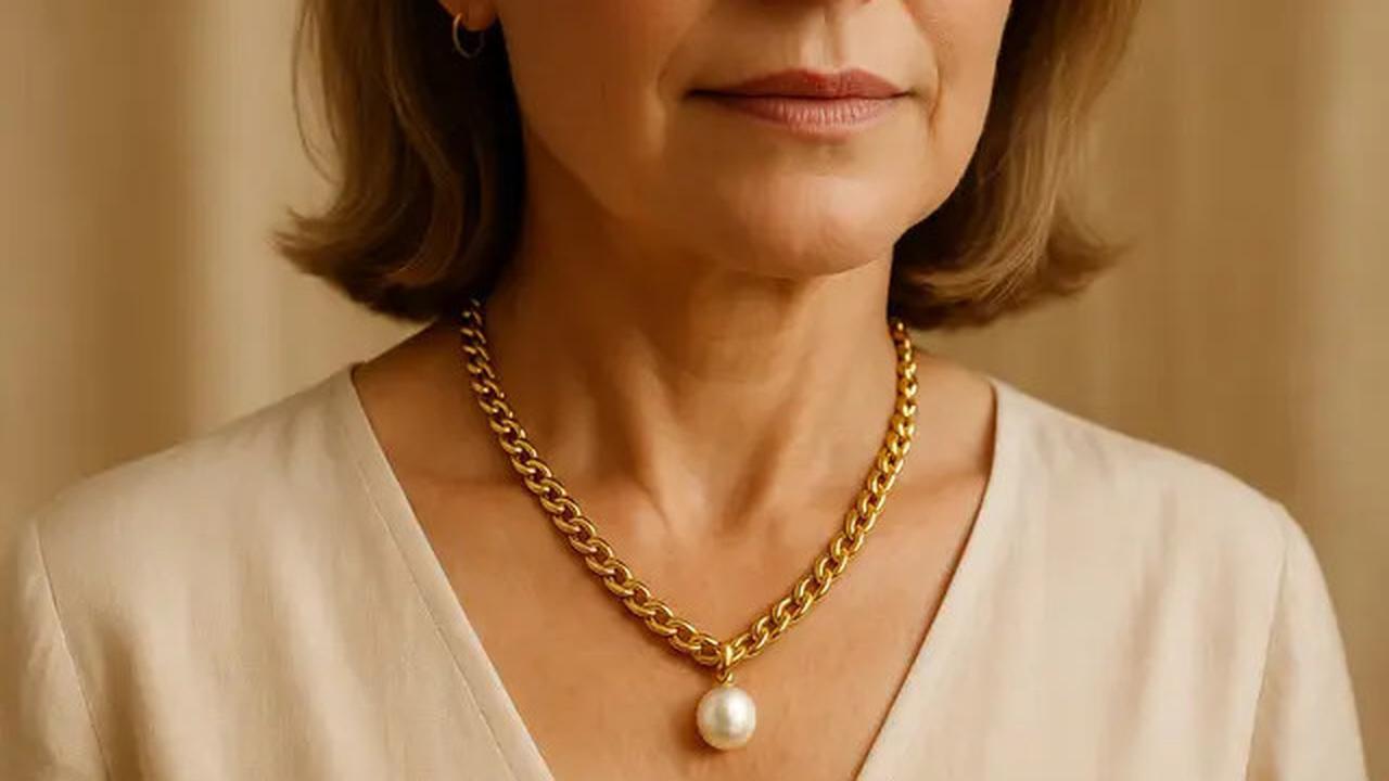 7 Model Kalung 50 Gram Emas Elegan untuk Ibu-Ibu 40 Tahun ke Atas