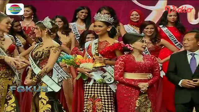 Bunga Jelitha Ibrani berhasil menyingkirkan 37 kontestan dan terpilih jadi Puteri Indonesia 2017.
