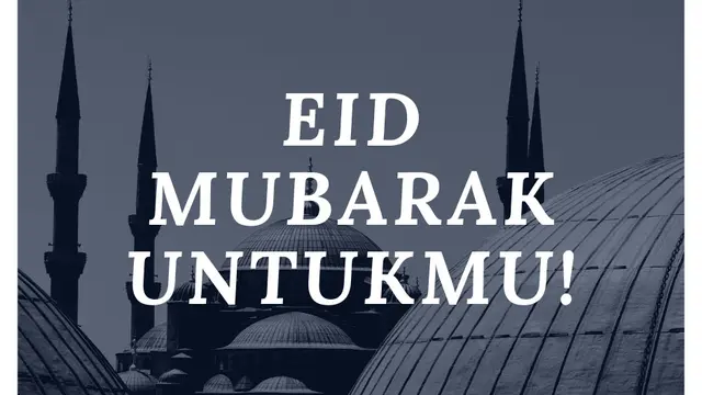 Background Idul Fitri Polos untuk Facebook