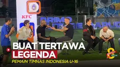 Berita video momen pemain yang pernah memperkuat Timnas Indonesia U-16, Arjuna Tri Wahyudi, membuat Marco Materazzi dan Eric Abidal tertawa, Selasa (30/5/2023).
