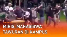 Insiden tawuran mahasiswa di kampus mencoreng dunia pendidikan. Terjadi di Kampus II UIN Alauddin, Samata, Gowa, Sulawesi Selatan (29/3/2022). Melibatkan mahasiswa Fakultas Saintek dengan Fakultas Hukum dan Syariah.
