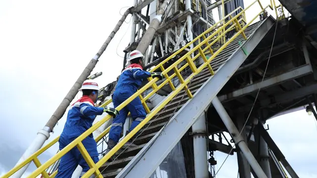 Pertamina Hulu Indonesia berhasil mengebor Sumur Helios D-1 yang merupakan sumur eksplorasi ke 2 dari 4 sumur komitmen pasti PT Pertamina Hulu Sanga Sanga (PHSS), bagian dari Zona 9 Regional Kalimantan Subholding Upstream. (Dok PHI)