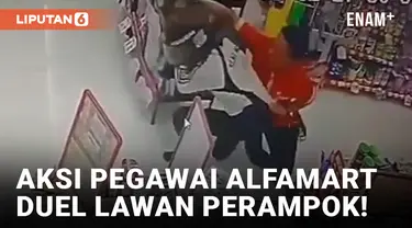 Pegawai Alfamart di Brebes Duel Lawan Perampok