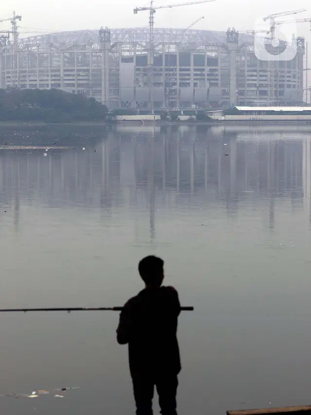 Melihat Progres Pembangunan JIS dari Waduk Cincin