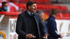 Sebagai pemain, Steven Gerrard telah membela Liverpool selama 17 tahun. Ia pergi dari Anfield pada akhir musim 2014/2015. Karir bermainnya dilanjutkan di LA Galaxy hingga 2016. Lepas itu, ia menukangi Glasgow Rangers dan sukses mempersembahkan gelar di tahun ke-3. (AFP/Andrew Milligan)