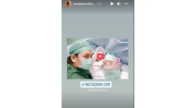 4 Tahun Menanti, Ini 6 Momen Wardah Maulina Istri Natta Reza Lahirkan Anak Pertama