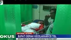 Kejadian bermula saat mobil yang ditumpangi Bupati bersama satu orang pengemudi dan dua orang ajudan tengah melintas pulang dari Bandung menuju ke Demak.