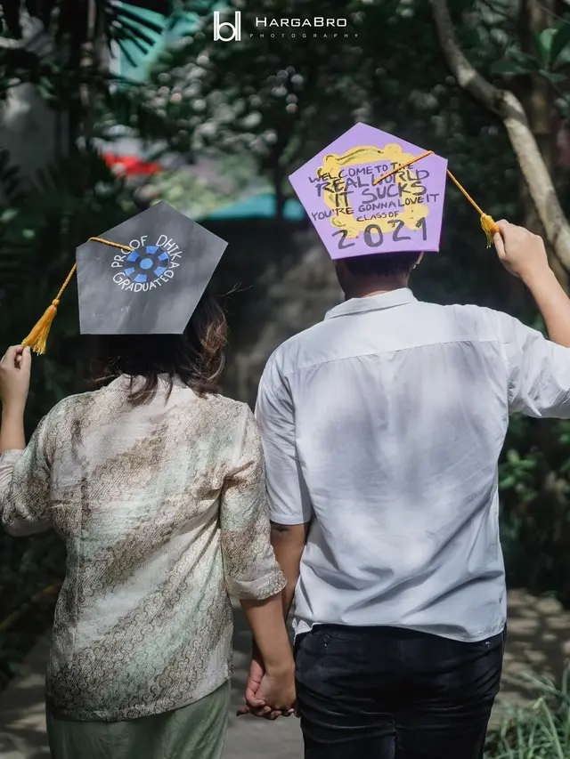 6 Potret Mima Shafa Putri Mona Ratuliu Saat Wisuda, Lulus SMA Bareng Kekasih