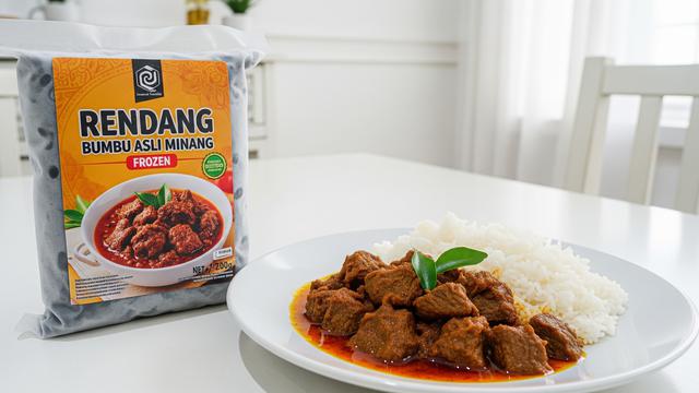 Cara Buat Rendang Frozen dengan Bumbu Asli Minang, Hasilnya Empuk dan ...