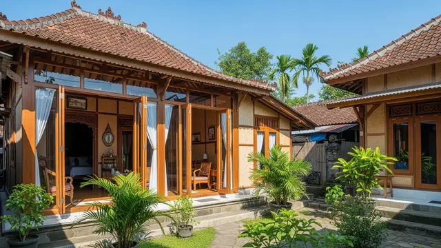 Desain Rumah yang Tetap Terang Meski Berdempetan dengan Tetangga/Gemini AI