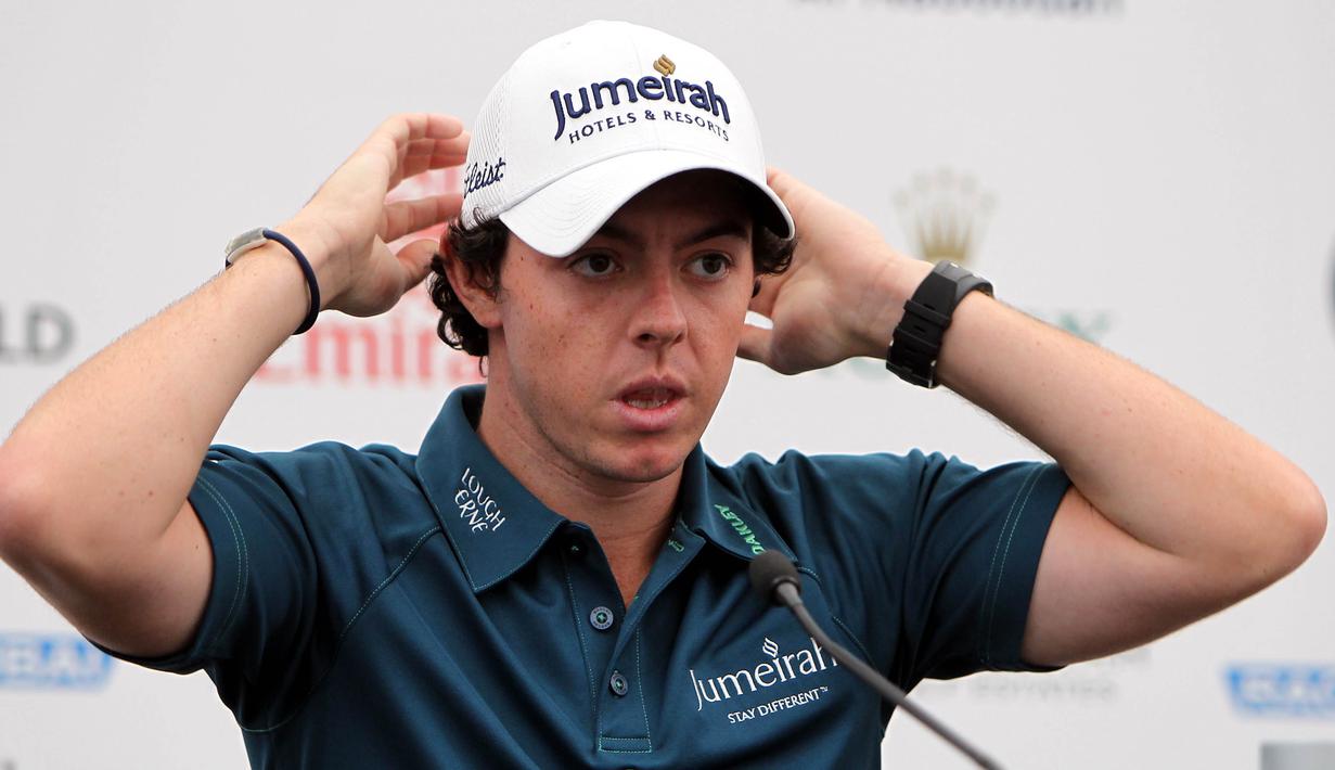 6. Rory Mcllroy (Golf) - 38,6 juta poundsterling (Rp 666 miliar). (EPA/Ali Haider)
