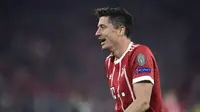 Petinggi Bayern Munchen menjamin Robert Lewandowski akan menjadi starter dalam laga leg kedua semifinal Liga Champions kontra Real Madrid. (AFP/Javier Soriano)