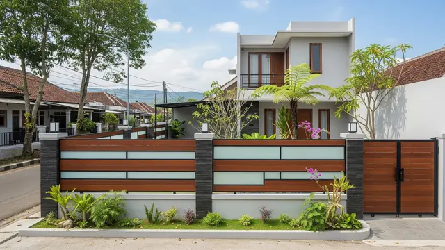 Model Pagar Rumah untuk Pemilik yang Sering Bepergian