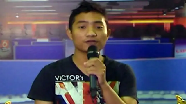 Heru Hermawan Peserta Lomba Presenter di Indonesia Broadcaster Expo 2013