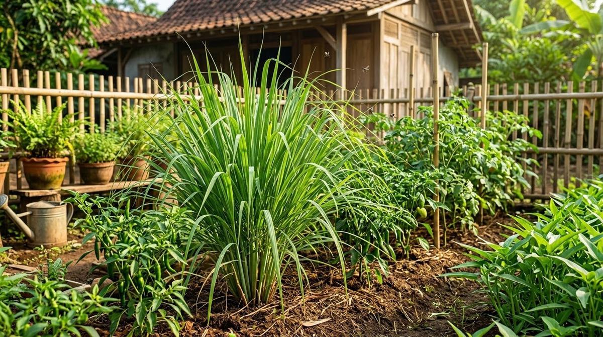 Serai Wangi Tanaman Pendamping